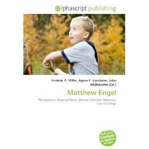  Matthew Engel (9786134165464) Books