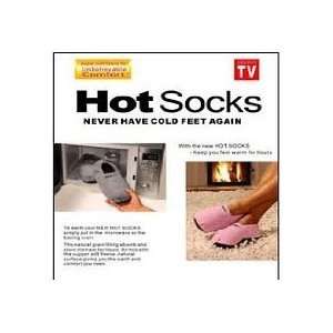  Hot Socks   Red Medium: Health & Personal Care