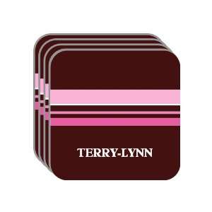  Personal Name Gift   TERRY LYNN Set of 4 Mini Mousepad 