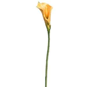  Faux 26 Calla Lily Stem Yellow (Pack of 12): Patio, Lawn 
