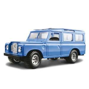  Old Land Rover Blue 124 Diecast Model Car Toys & Games