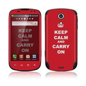  Samsung Epic 4G Skin Decal Sticker   Keep Calm and Carry 