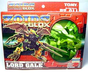 ZOIDS TOMY BLOX BZ 011 LORD GALE 1/72 Model Kit NEW RARE  