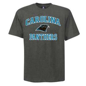 Carolina Panthers T Shirt   Steel Grey Heart And Soul II Tee  