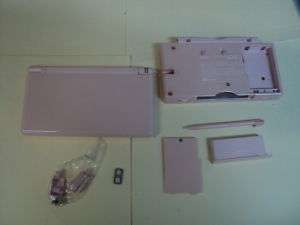 Nintendo DS Lite LCD Flex Full Housing Pink repair kit  