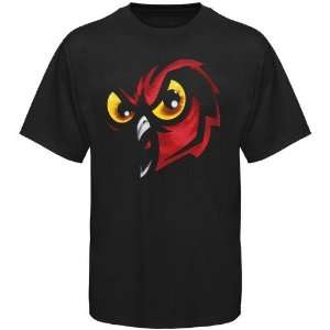  Temple Owls Youth Black Blackout T shirt  Sports 