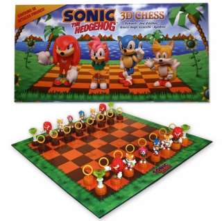 SONIC THE HEDGEHOG   3D CLASSIC CHESS SET / BOARD GAME  