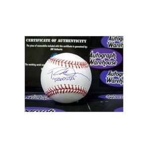 Rob Deer autographed Baseball inscribed Rooster  Sports 