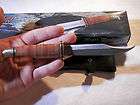 FROST CUTLERY VIRGINIA CITY BOWIE II KNIFE 9 LAMINATED LEATHER GRIP 