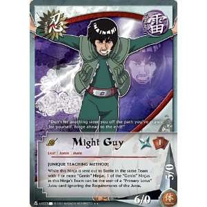   Naruto TCG Eternal Rivalry N US023 Might Guy Rare Card: Toys & Games