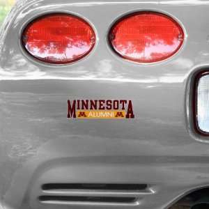  Minnesota Golden Gophers Alumni Car Decal: Automotive