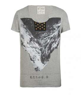 Mother Mountain Raw Scoop, Men, Graphic T Shirts, AllSaints 