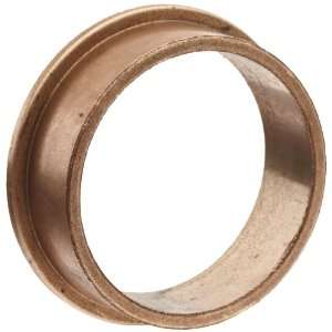   OD x 1/8 Flange Thickness Powdered Metal SAE 841 Flanged Bearings