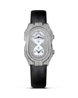 Philip Stein Prestige Pave Diamond Cocktail Watch, 35x22mm 
