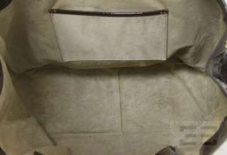 Anya Hindmarch Brown Patent Naplak Leather Art Tote Bag  