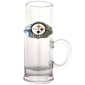  Pittsburgh Steelers 2.5 oz Cordial Glass   Pewter Emblem 