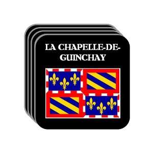  Bourgogne (Burgundy)   LA CHAPELLE DE GUINCHAY Set of 4 