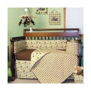 Jungle Jam 4 Piece Crib Set   Safari Baby Bedding