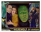 WEREWOLF OF LONDON LOBBY SCENE CARD # 8 POSTER 1935