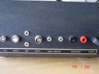 COLE PARMER MICROCOMPUTER PH VISION METER 05669 20 6071  