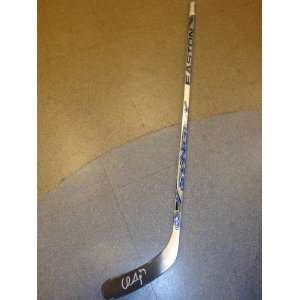  Chris Drury Game Used Autographed Hockey Stick Sports 