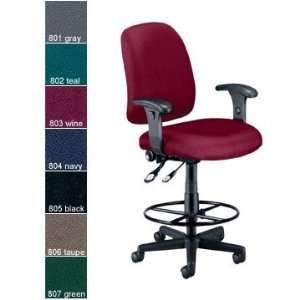  OFM Posture Task Computer Chair With Armrests And Drafting 