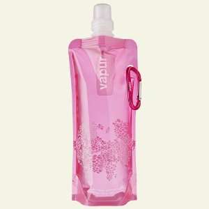  Vapur 0.5L Foldable Water Bottle, Pink