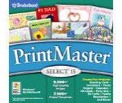 Printmaster Select 15 CD, Win  XP/Vista/7 (32 bit) Graphic Design 
