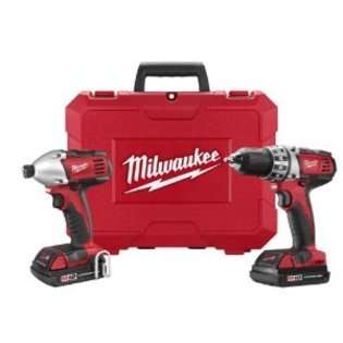Milwaukee 2691 22 18 Volt Compact Drill and Impact Driver Combo Kit at 