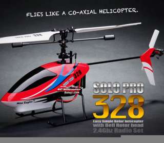 Nine Eagles Solo Pro 328 2.4Ghz 4 Channel RC Helicopter RTF  