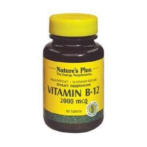 Vitamin B 12 2000mcg Time Release   60   Sustained Release Tablet 