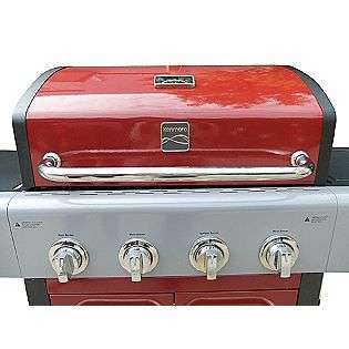 Burner Gas Grill   Red  Kenmore Outdoor Living Grills & Outdoor 