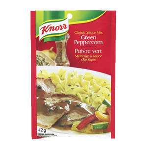 5XPOUCH Green Peppercorn Knorr classic sauce mix  