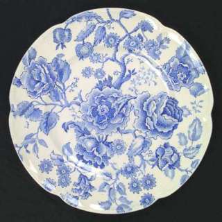 Johnson Brothers ENGLISH CHIPPENDALE BLUE Dinner Plate  