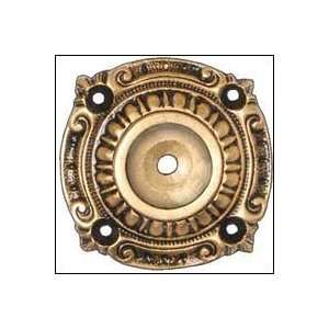   ; NHE 511 SG Queensway Back Plate 1 1/2 inch diameter 24K Satin Gold
