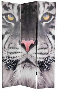 ft. Tall Double Sided Tiger Room Divider  