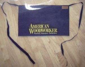 American Woodworker Denim Waist Apron  