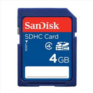   New SanDisk Secure Digital 4GB SDHC SD HC CLASS 4 Flash Memory Card 4G