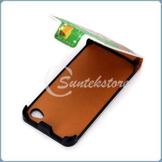 Christmas Santa Claus Leather Skin Case Cover for iPhone 4 4G 4S Xmas 