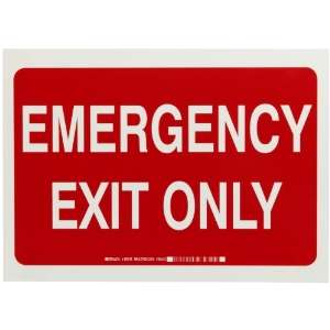    In The Dark Exit And Directional Sign, Legend Emergency Exit Only