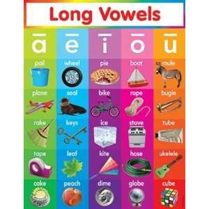    Scholastic 978 0 545 32421 2 Long Vowels Chart