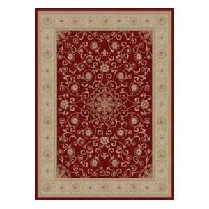  Tayse Kashmir Red 4020 Traditional 710 Area Rug