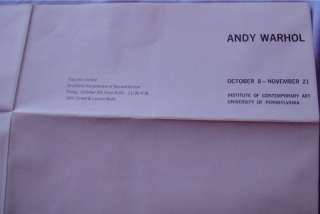 Andy Warhol  S&H Green Stamp MINT Condition  