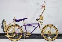   bicycle collectible gold cruiser banana purple stingray bike  