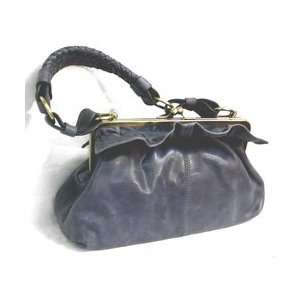  Braided Shoulder Frame Bag Handbag, Color BLUE 