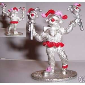  Spoontiques Pewter Clown Jester   New 