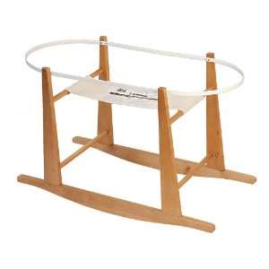  Oak Moses Basket Stand: Baby