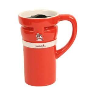St. Louis Cardinals Ceramic Travel Coffee Mug  Sports 
