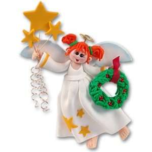  Personalized Ornament Angelina Angel with Red Hair: Home 