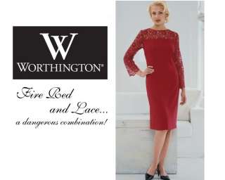 You are bidding on brand new with tags, by Worthington ®, dress.